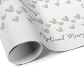 Veel harten Wrapping Paper Cadeaupapier (Rol Hoek)