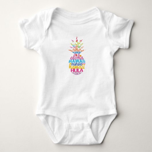 Veel Hawaiiaanse anananas Romper (Voorkant)