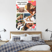 Veel Herinneringen Eén Liefde Aangepaste Collage Canvas Afdruk (Insitu (Slaapkamer))