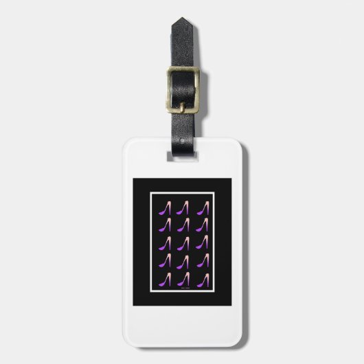 VEEL HOOGHOOGHOOGTE BAGAGELABEL (Voorkant verticaal)