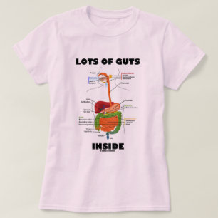 Veel Ingewanden binnen (SpijsverteringsSysteem) T-shirt