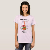 Veel ingewanden (spijsverteringsstelsel) t-shirt (Voorkant volledig)