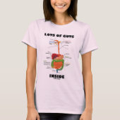 Veel ingewanden (spijsverteringsstelsel) t-shirt (Voorkant)