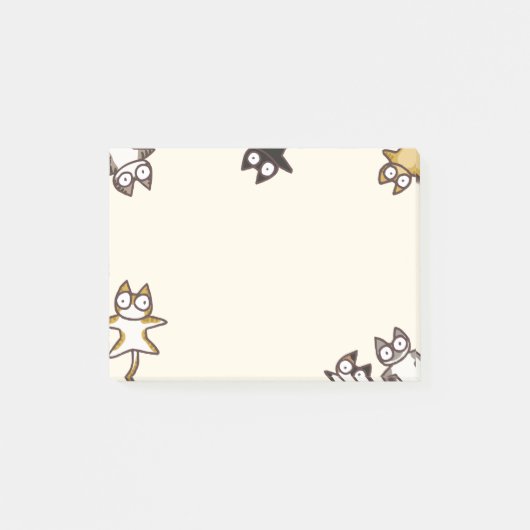 Veel Katten Post-it® Notes (Voorkant)