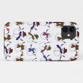 Veel kerstmannen Cartoon Snowmen Case-Mate iPhone Case (Achterkant (horizontaal))