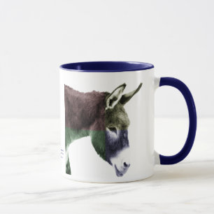 Veel kleuren Burro Donkey Mok