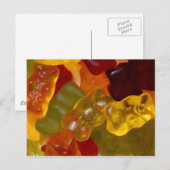 Veel kleurige Gummibärchen Briefkaart (Voorkant / Achterkant)