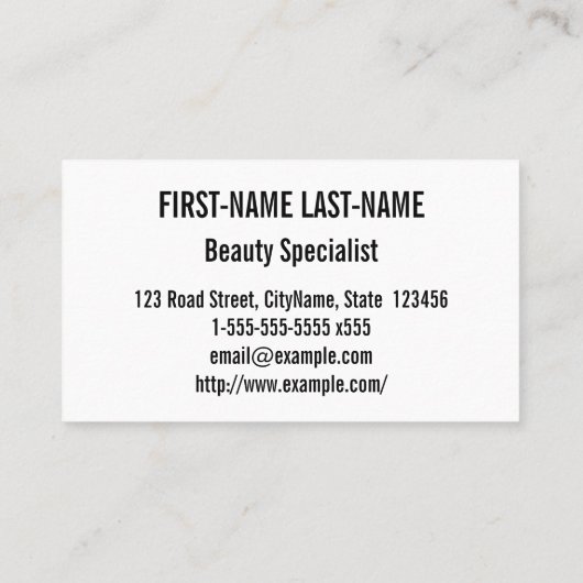 Veel kleurrijke cirkels Visitekaartje (Achterkant)