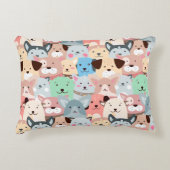 Veel kleurrijke honden ontwerpen Kinder bijkomstig Accent Kussen (Voorkant)