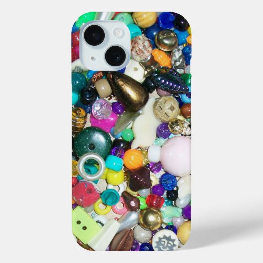Veel kleurrijke kralen Case-Mate iPhone case (Achterkant)
