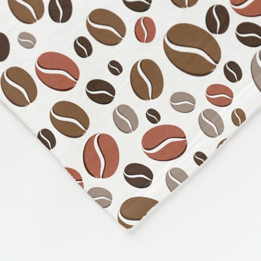 Veel kleurrijke tulpen fleece deken (Hoek)