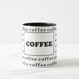 Veel koffie mok
