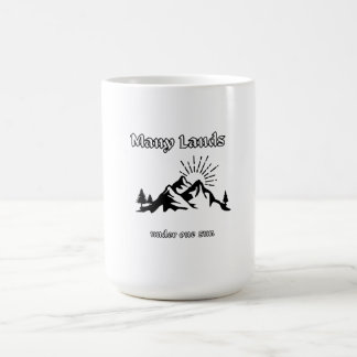 Veel landen onder één zon klassiek T-shirt Koffiemok
