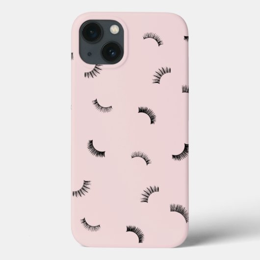 Veel Lashes Patroonroze/zwart Case-Mate iPhone Case (Achterkant)