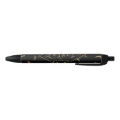 Veel Lashes Pattern Black/Gold persoonlijke Zwarte Inkt Pen (Bodem)