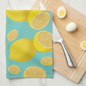 Veel Lemons Kitchen Towel Theedoek (Quarter Fold)