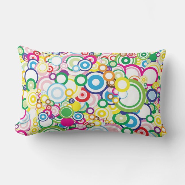 Veel levendige cirkels kussen (Voorkant)