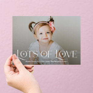Veel Liefde Editable Color Valentijnsdag Kaart