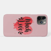 Veel liefde, groot hart Case-Mate iPhone case (Achterkant (horizontaal))