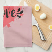 Veel liefde, groot hart theedoek (Quarter Fold)