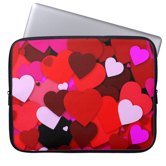 Veel liefde laptop sleeve (Voorkant)