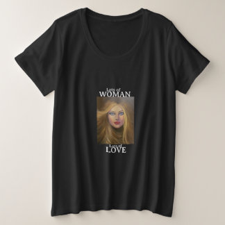 Veel Liefde/Vrouwen Plus-Size Basic T-shirt