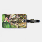 Veel Mannen, veel meloenen Bagagelabel (Achterkant horizontaal)