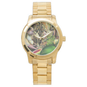 Veel Mannen, veel meloenen, Boedapest Horloge