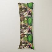 Veel Mannen, veel meloenen, Boedapest Lichaamskussen (Voorkant Verticaal)