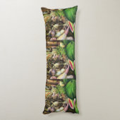 Veel Mannen, veel meloenen, Boedapest Lichaamskussen (Achterkant (Verticaal))