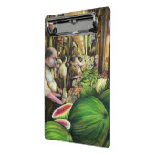 Veel Mannen, veel meloenen, Boedapest Mini Klembord (Angled2)