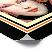 "Veel maskers" W.T. Benda Deco print 16 x 20 (Hoek)