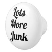 Veel meer rommellade keramische knop (Rechts)