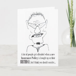 Veel mensen raken beledigd - Verjaardag Kaart