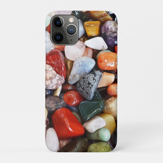 veel mooi gekleurde stenen Case-Mate iPhone case (Achterkant)