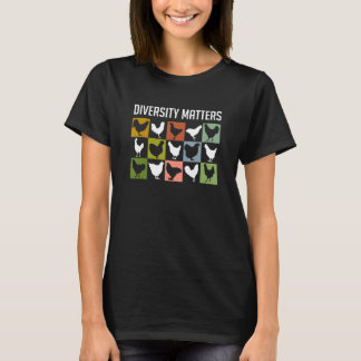Veel mooie kippen riet kippen Pluimvee T-shirt