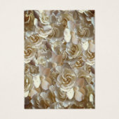 Veel mooie rozenblaadjes visitekaartje (Voorkant)