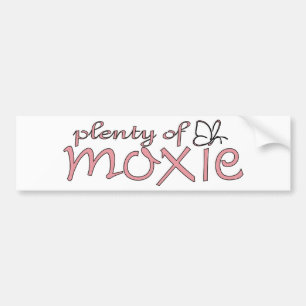 Veel moxie! bumpersticker