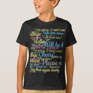 Veel ontwerp van het Praatter T-shirt