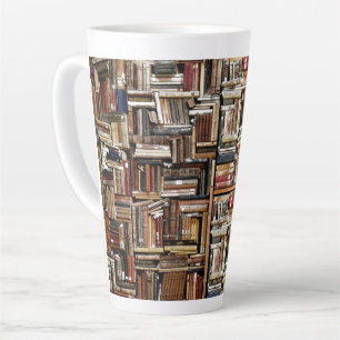 VEEL OUDE BOEKEN FOTOGRAFIE LATTE MOK