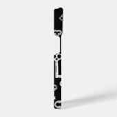 Veel oude Keys Pattern iPhone Hoesje (Rechterkant)