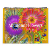 Veel overvloedige bloemen kalender (Hoes)