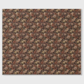 Veel Pinecones Cadeaupapier (Vlak)