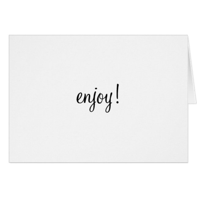 Veel plezier! (Voorkant Horizontaal)