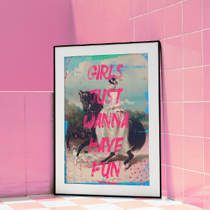 Veel plezier Altered Art Modern Trendy Wall Art Po Poster