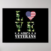 Veel plezier met onze veteranen Happy Veteran Day  Poster (Voorkant)