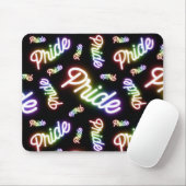 Veel Pride Neon tekenen Muismat (Met muis)