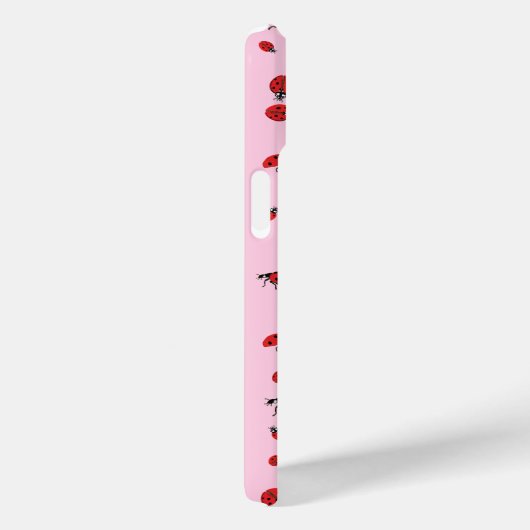 Veel rode lieveheersbeestjes Lucky Pattern Pastel Case-Mate iPhone Case (Achterkant / Rechts)