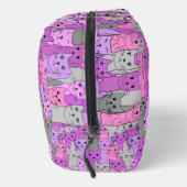 Veel Roze Katten Ontwerp Dopp Kit Bag Toilettasje (Rechts)
