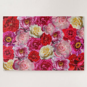 veel rozen puzzel